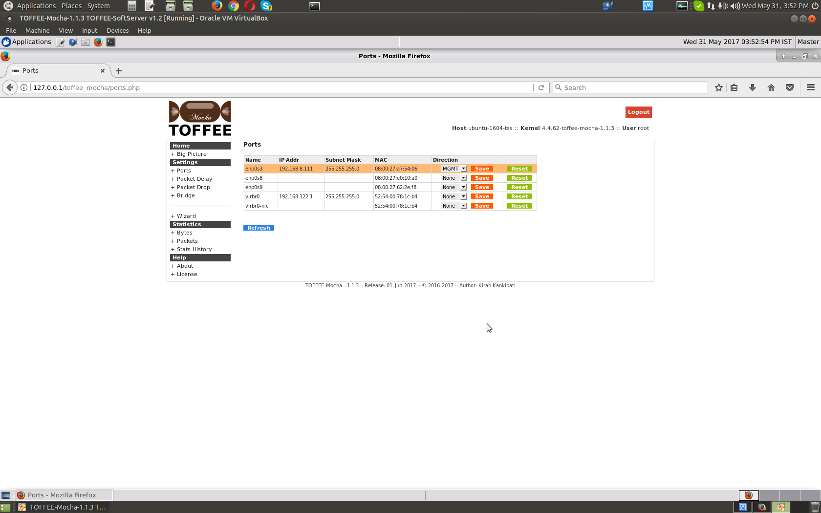 05 Screenshot TOFFEE-Mocha-1.1.3 TOFFEE-SoftServer v1.2
